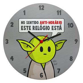 Relógio de Parede Ecológico DrPepper Mestre MiniOda