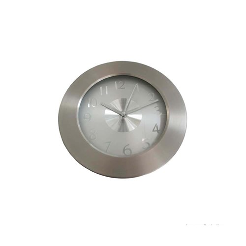 Relógio de Parede em Aço Inoxidável Rt3032m-1 Cinza Coisas e Coisinhas Coisas e Coisinhas