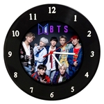Relógio De Parede Em Disco De Vinil - BTS - Mr. Rock