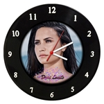 Relógio De Parede Em Disco De Vinil - Demi Lovato - Mr. Rock