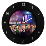 Relógio De Parede Em Disco De Vinil - Doctor Who - Mr. Rock
