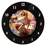 Relógio De Parede Em Disco De Vinil - Donkey Kong - Mr. Rock