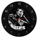 Relógio De Parede Em Disco De Vinil Elvis Presley 2 Mr. Rock