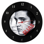 Relógio De Parede Em Disco De Vinil Elvis Presley - Mr. Rock