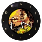 Relógio De Parede Em Disco De Vinil - James Brown - Mr. Rock