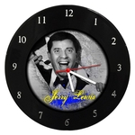 Relógio De Parede Em Disco De Vinil - Jerry Lewis - Mr. Rock