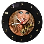 Relógio De Parede Em Disco De Vinil - Kesha - Mr. Rock