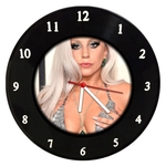 Relógio De Parede Em Disco De Vinil - Lady Gaga - Mr. Rock