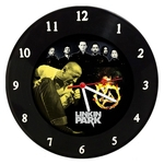Relógio De Parede Em Disco De Vinil - Linkin Park - Mr. Rock