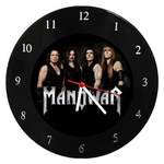 Relógio De Parede Em Disco De Vinil - Manowar - Mr. Rock