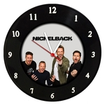Relógio De Parede Em Disco De Vinil - Nickelback - Mr. Rock