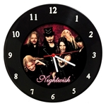 Relógio De Parede Em Disco De Vinil - Nightwish - Mr. Rock