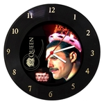 Relógio De Parede Em Disco De Vinil - Queen - Mr. Rock