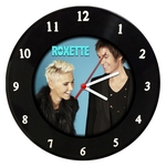 Relógio De Parede Em Disco De Vinil - Roxette - Mr. Rock