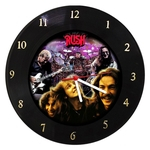 Relógio De Parede Em Disco De Vinil - Rush - Mr. Rock