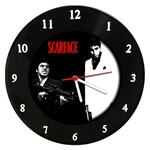 Relógio De Parede Em Disco De Vinil - Scarface - Mr. Rock