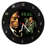 Relógio De Parede Em Disco De Vinil - Seal - Mr. Rock