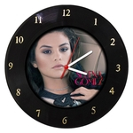 Relógio De Parede Em Disco De Vinil - Selena Gomez Mr. Rock