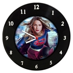 Relógio De Parede Em Disco De Vinil - Supergirl - Mr. Rock