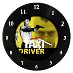 Relógio De Parede Em Disco De Vinil - Taxi Driver - Mr. Rock