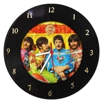 Relógio De Parede Em Disco De Vinil - The Beatles - Mr. Rock
