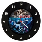 Relógio De Parede Em Disco De Vinil - True Blood - Mr. Rock