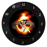 Relógio De Parede Em Disco De Vinil - Van Halen - Mr. Rock