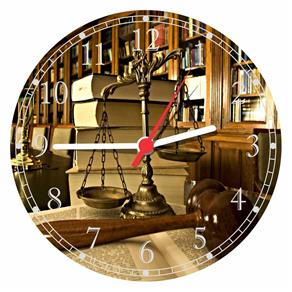 Relógio de Parede Escritório Direito Advocacias Advogados