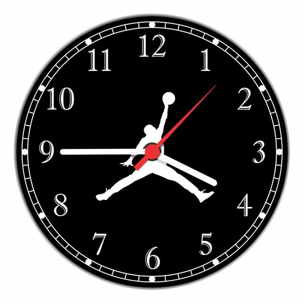Relógio de Parede Esporte Basquete Decoração Quartz - Vital Quadros