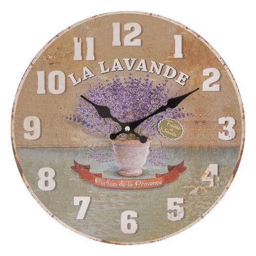 Relógio de Parede Essence Lavanda 35,5cm