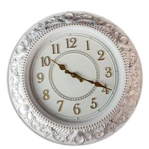 Relógio de Parede Estilo Antigo Vintage Detalhes Dourado