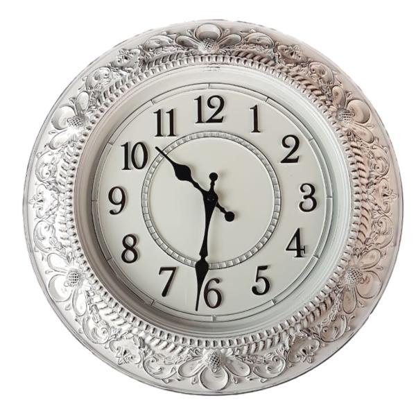 Relógio de Parede Estilo Antigo Vintage Detalhes Envelhecido 40x40 - Minas