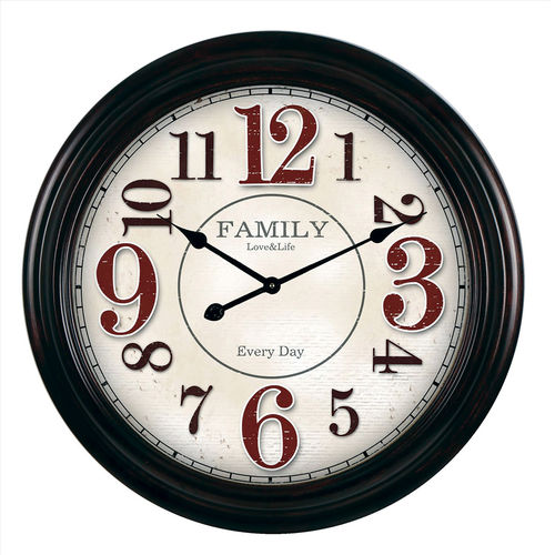 Relógio de Parede Family - Love & Life 65cm