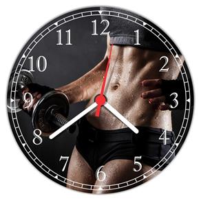 Relógio de Parede Fitness Academias Pilates Musculação