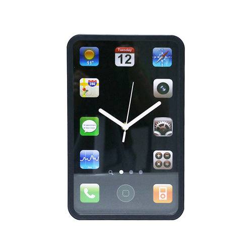 Relógio de Parede Formato Smart Phone 12451