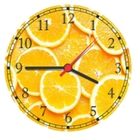 Relógio De Parede Frutas Cozinhas Gourmet Decorações