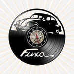 Relógio de Parede Fusca Carros antigos Vinil LP Decoração Retrô