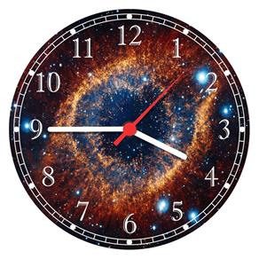 Relógio De Parede Galáxias Universo Planetas Espaço Cosmo