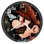 Relógio De Parede Game Super Mário World Jogos Decorar