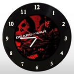 Relógio de Parede - Gears Of War - em Disco de Vinil - Mr. Rock - Game