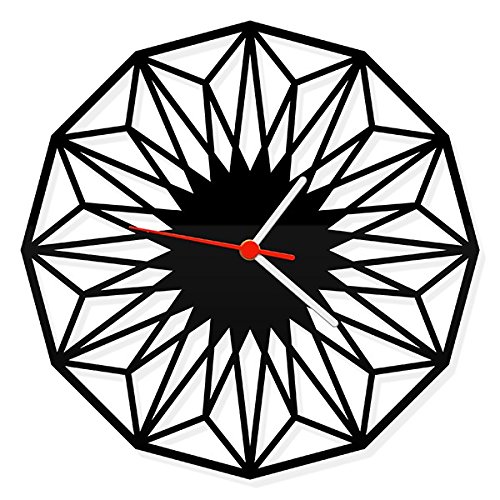 Relógio de Parede Geométrico