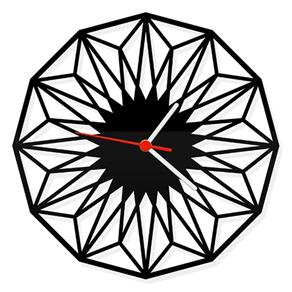 Relógio de Parede Geométrico