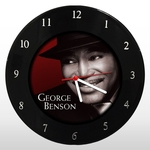Relógio de Parede - George Benson - em Disco de Vinil - Mr. Rock - Cantor