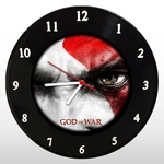 Relógio de Parede - God Of War - em Disco de Vinil - Mr. Rock - Game