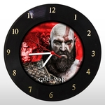 Relógio de Parede - God Of War - em Disco de Vinil - Mr. Rock - Game