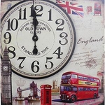 Relogio De Parede Grande Vintage Retro Decoracao Inglaterra (XIN-05)