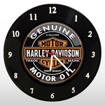 Relógio de Parede - Harley Davidson - em Disco de Vinil - Mr. Rock – Marca