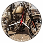 Relógio De Parede Harley-Davidson Fat Bob Decorações