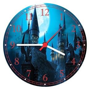 Relógio de Parede Harry Potter Castelo de Hogwarts
