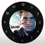 Relógio de Parede - Harry Potter - em Disco de Vinil - Mr. Rock - Cinema